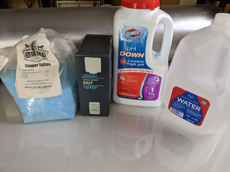 Saline Sulfate Etchant